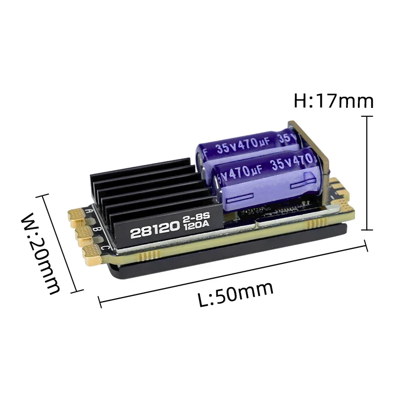 SEQURE 28120 Brushless ESC 2-8 - огляд і ціна Drone Racing Esc
