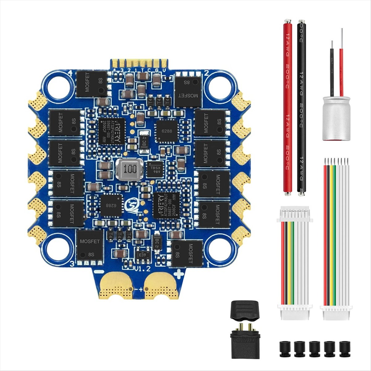 M85K  Blueson A2 128KHz 4IN1 E - огляд і ціна Drone Racing Charger